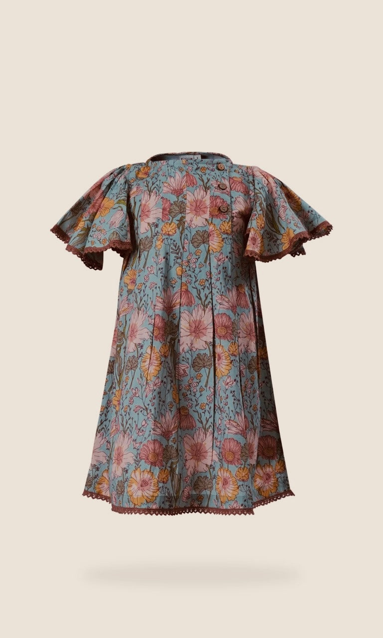 Blush Floral Dress