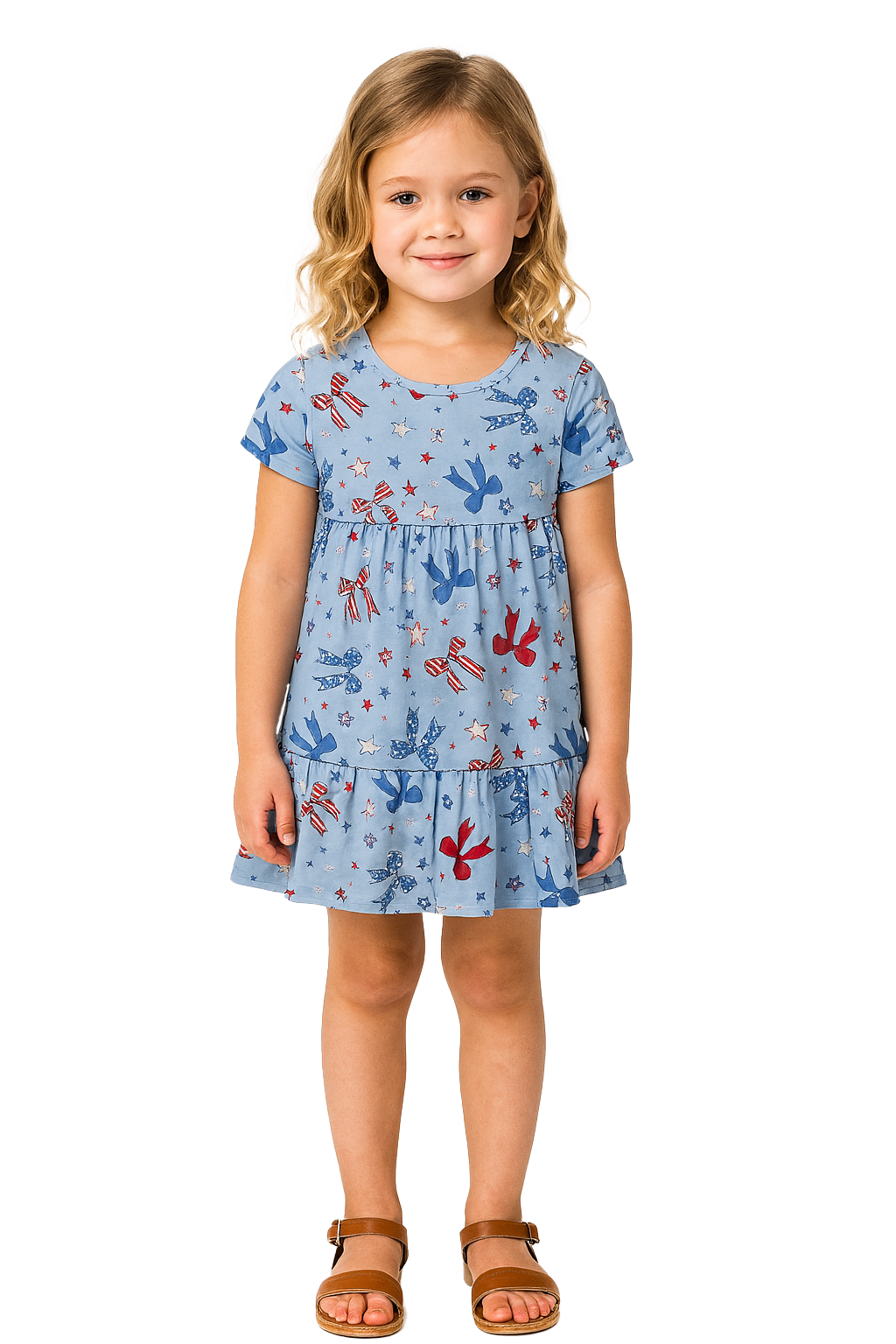 Red/White/Blue Bow Dress