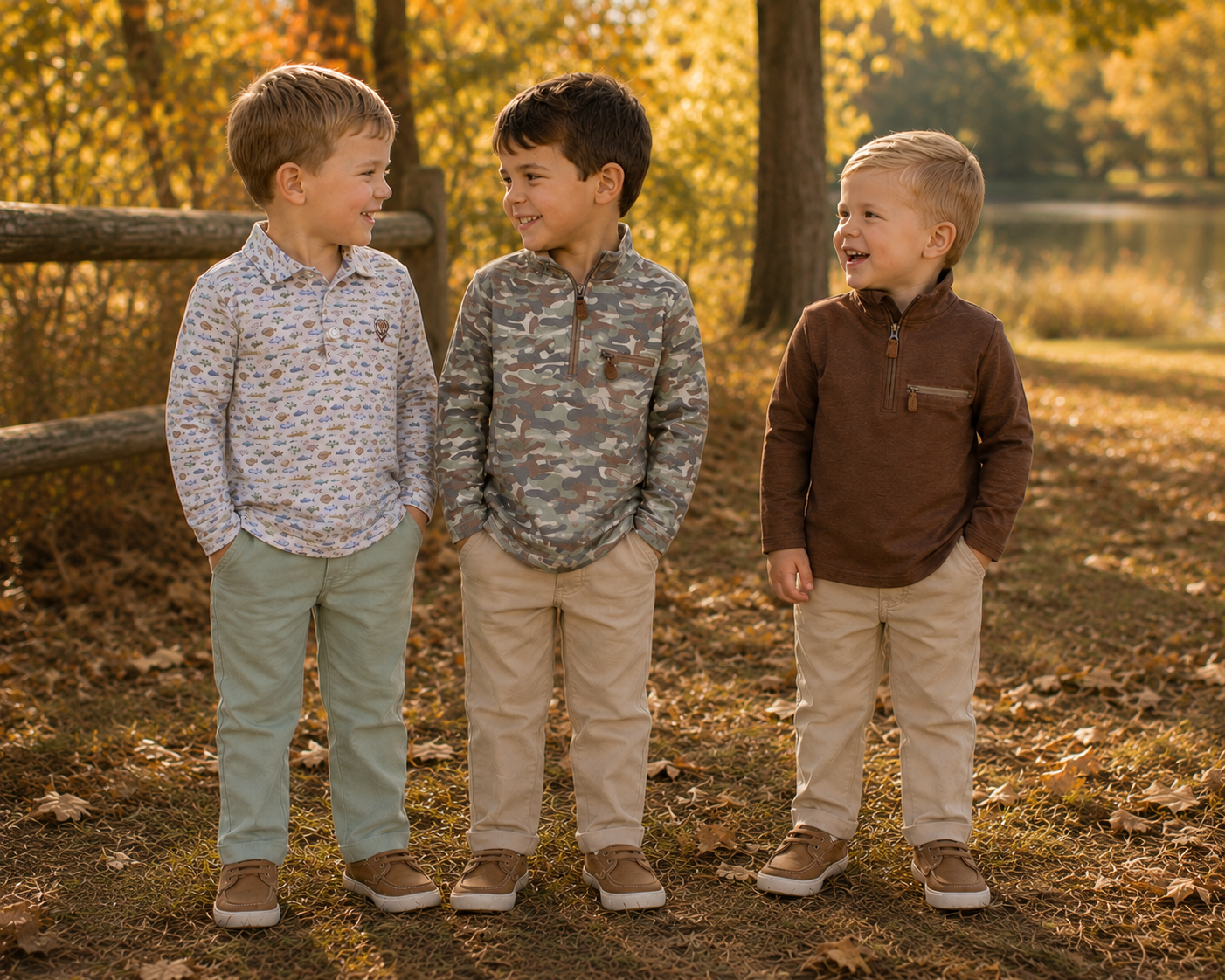 Kingston 1/4 Zip-Camo