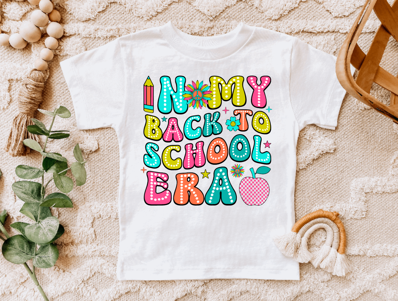 In My Back To School Era Girls Tee Shirt