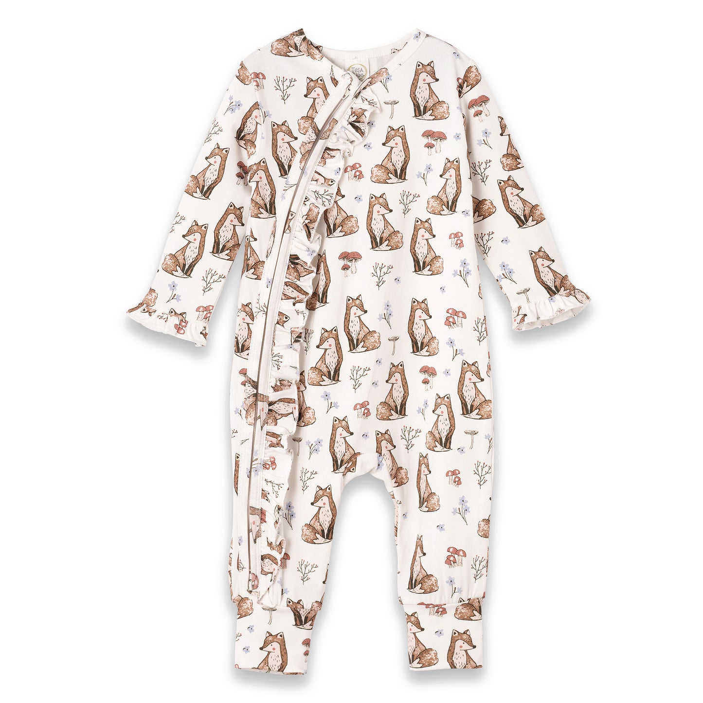 Foxy Garden Ruffle Romper