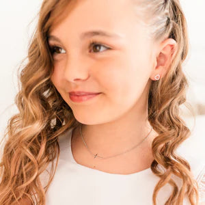Horizontal Cross Necklace