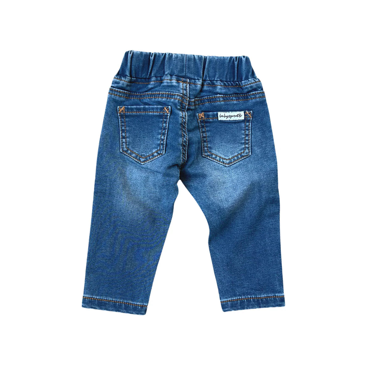 Jeans-Mid Blue Wash