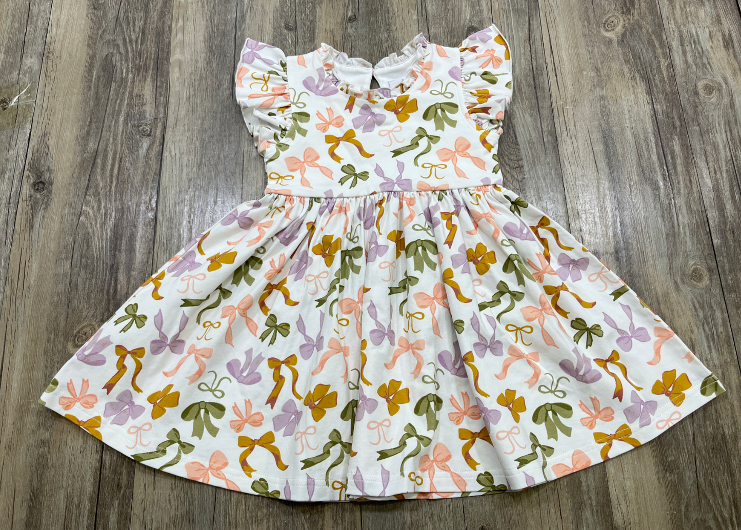 Bow Flutter Dress
