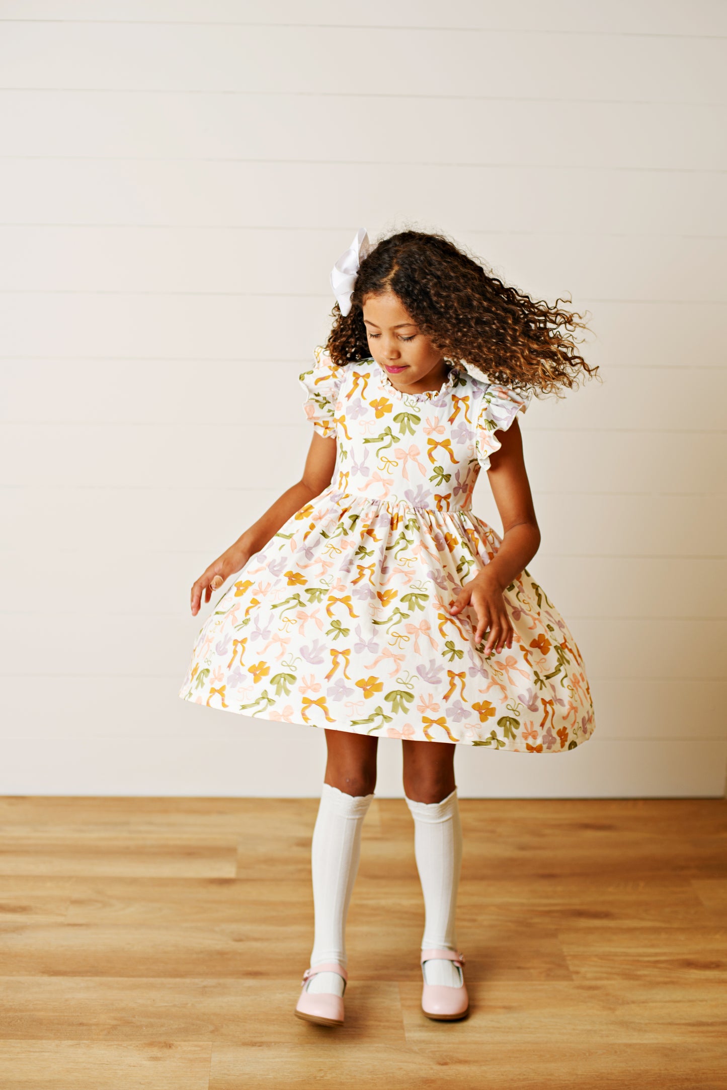 Bow Flutter Dress