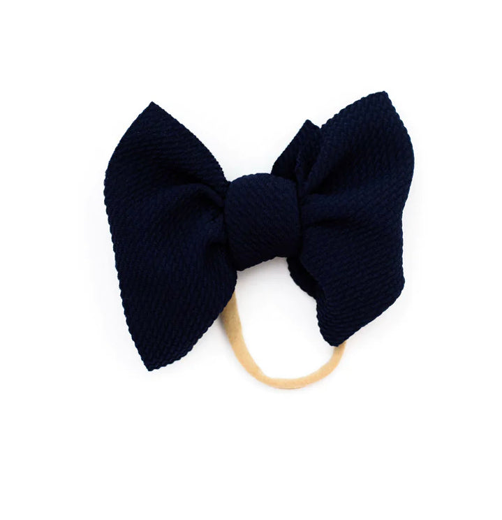 Black Chandler Bow on Nylon