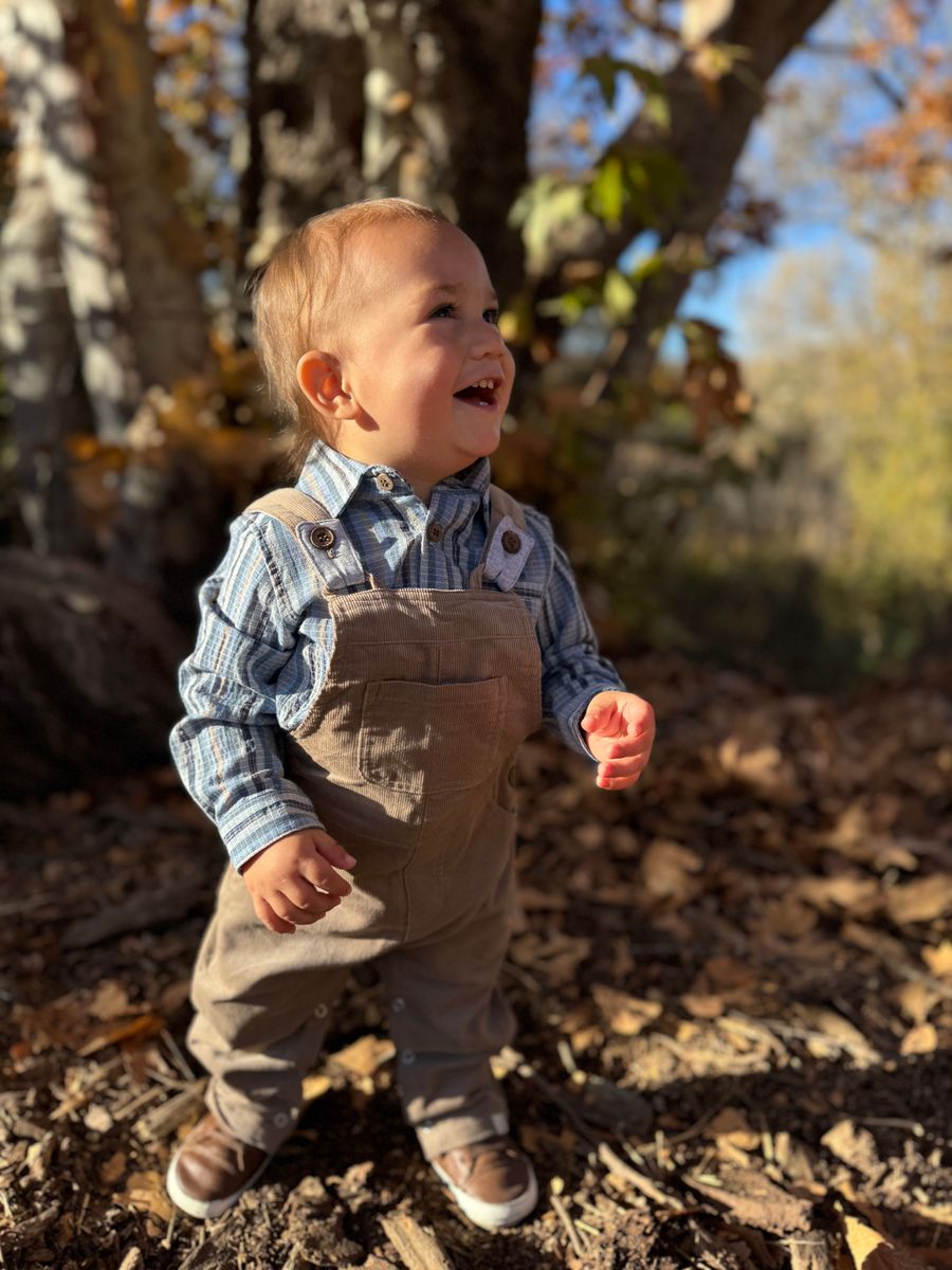 Harrison Cord Overalls-Tan