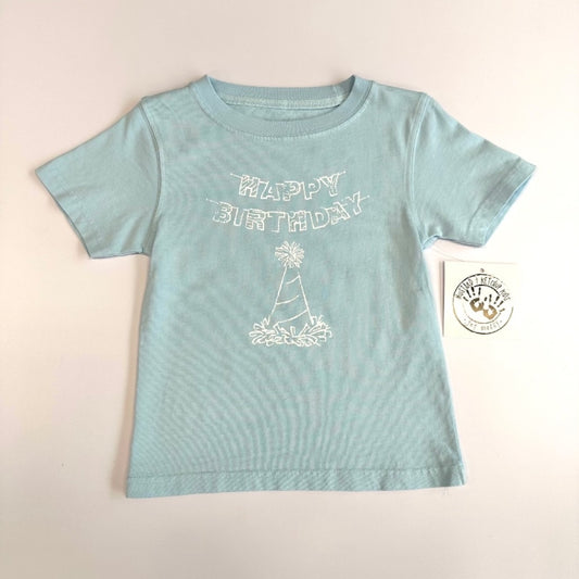 Birthday T-Shirt-Blue