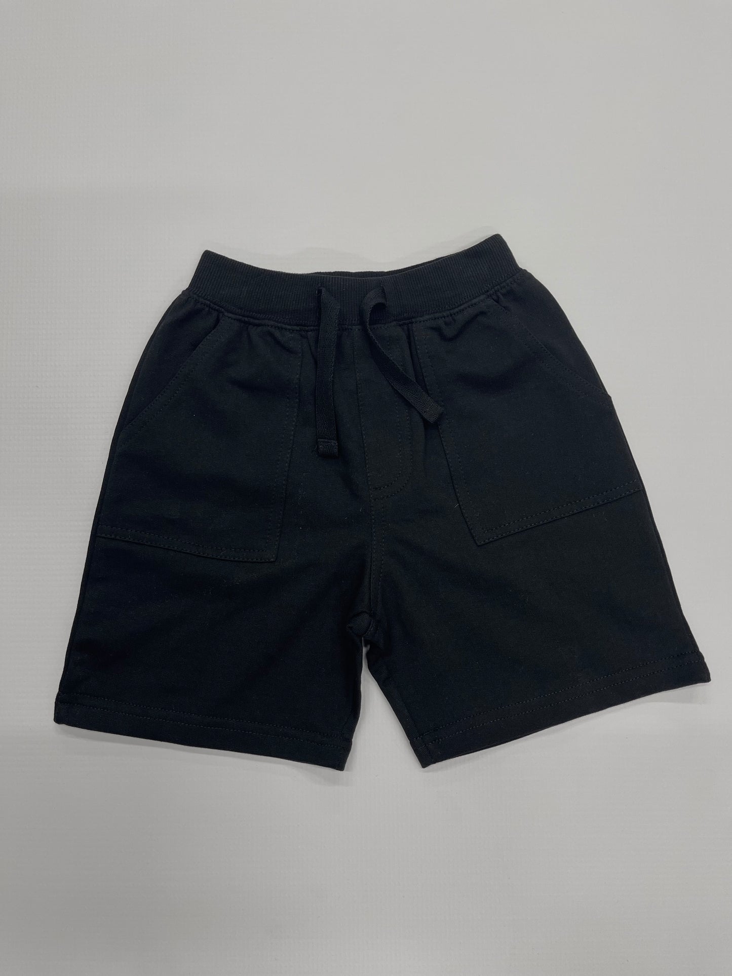 Terry Shorts-Black