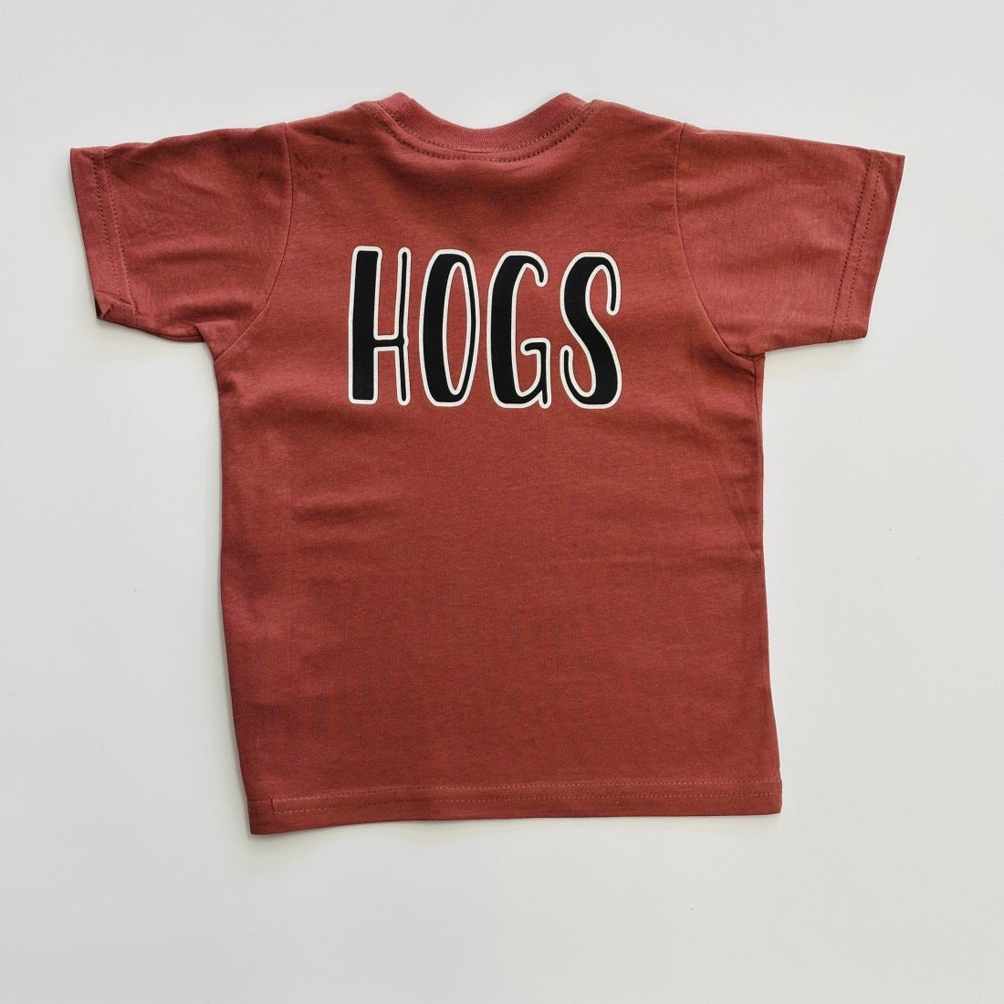 Hogs Block Letters Tee