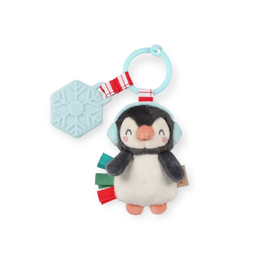 Holiday Penguin Itzy Teether-Penguin
