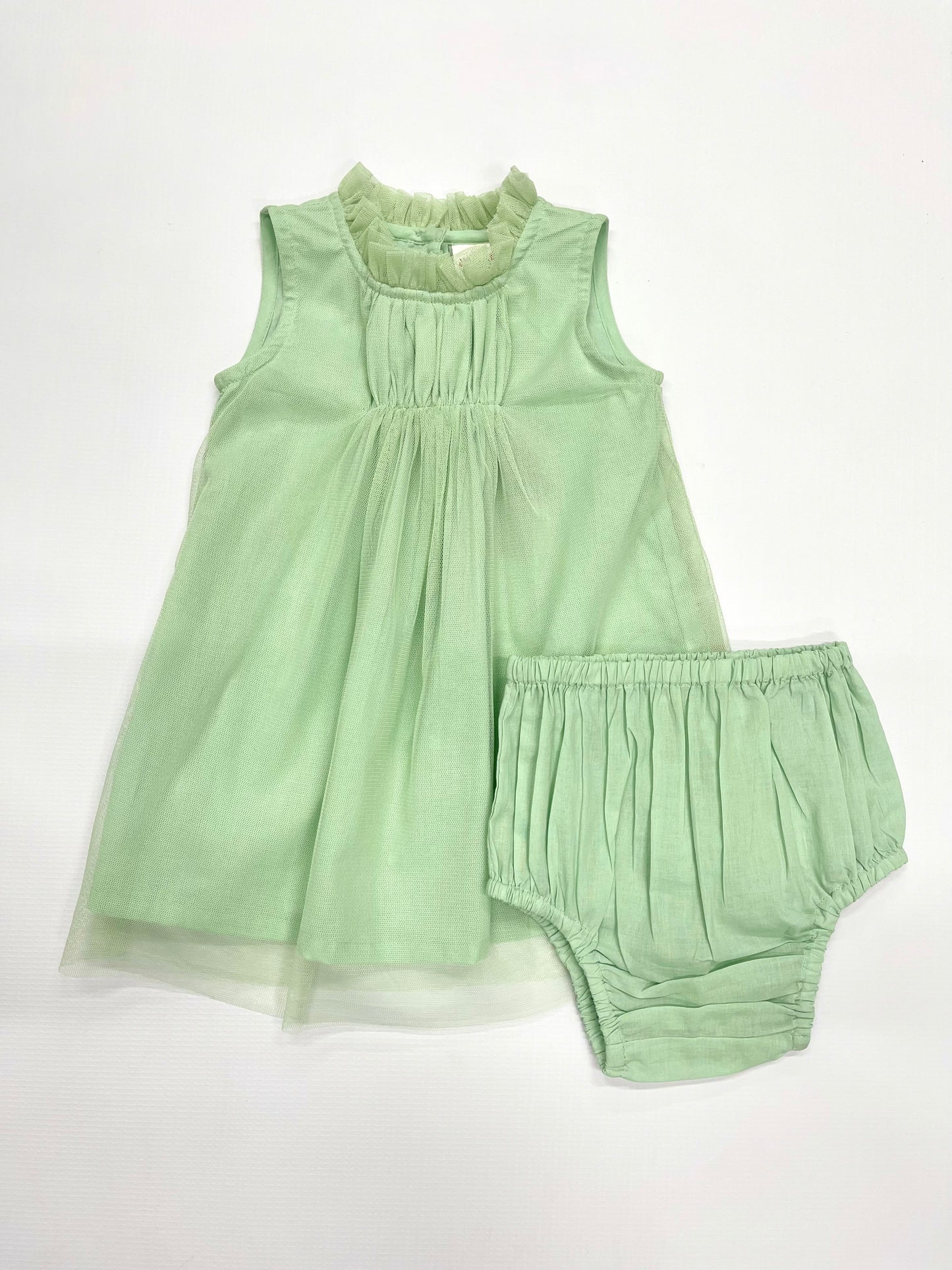 Green Tulle Dress