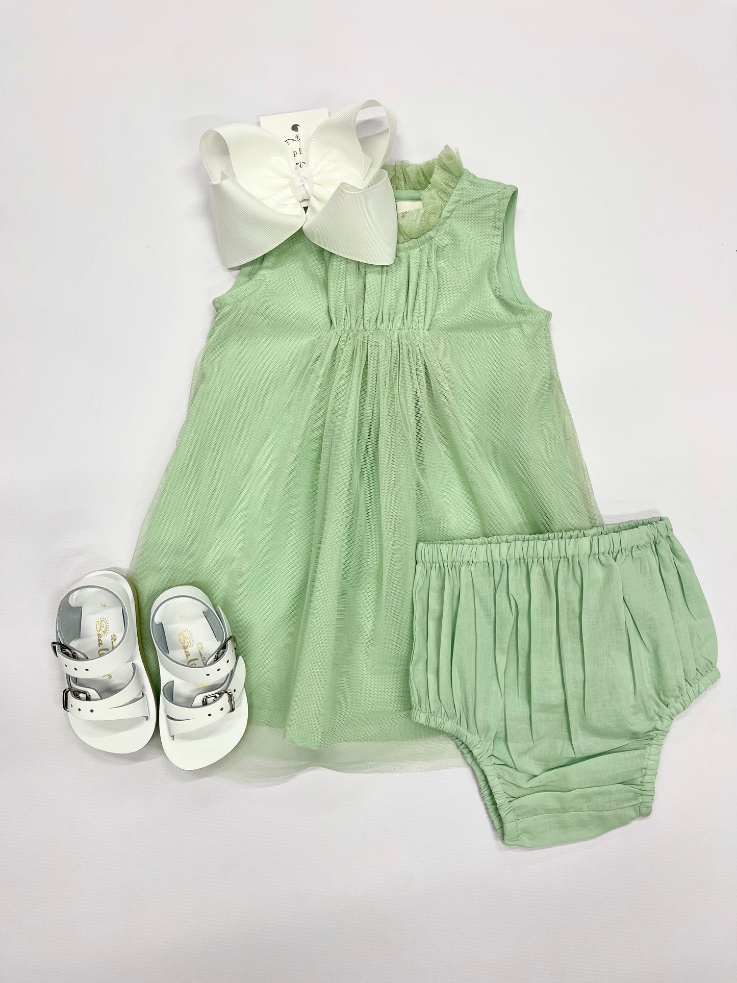 Green Tulle Dress