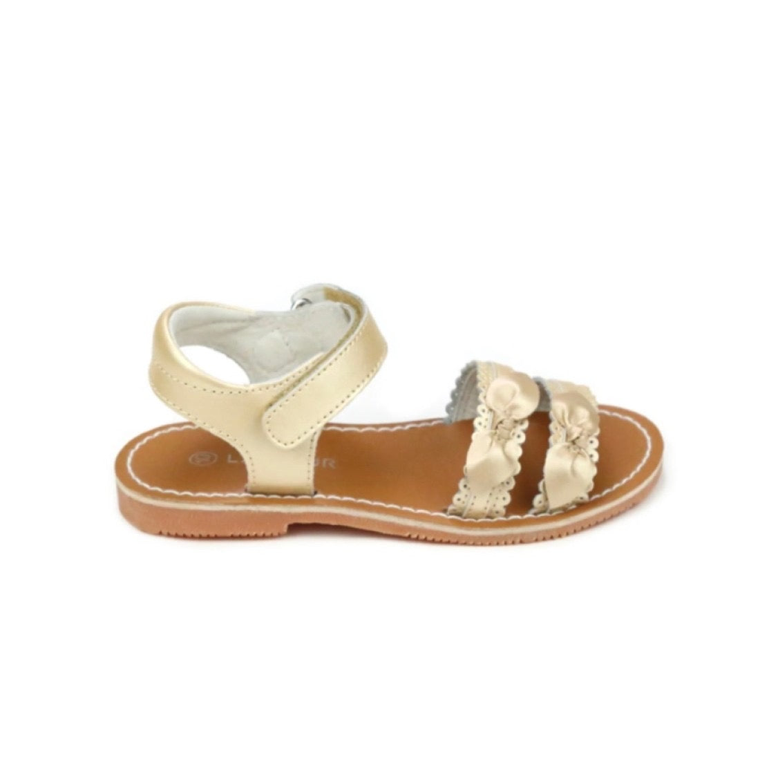 Josie Bow Sandal-Champagne