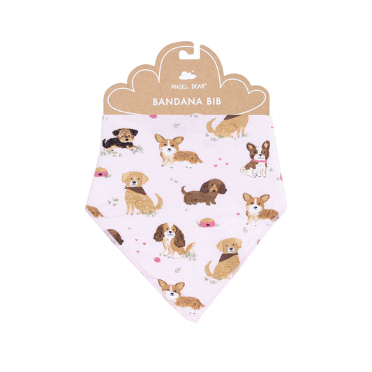 Best Friend Dogs Pink Bib