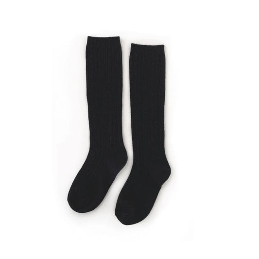 Knee High Socks-Black