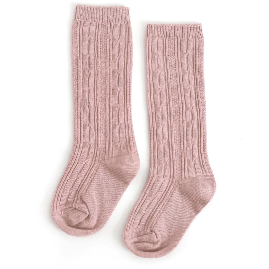 Knee High Socks-Blush