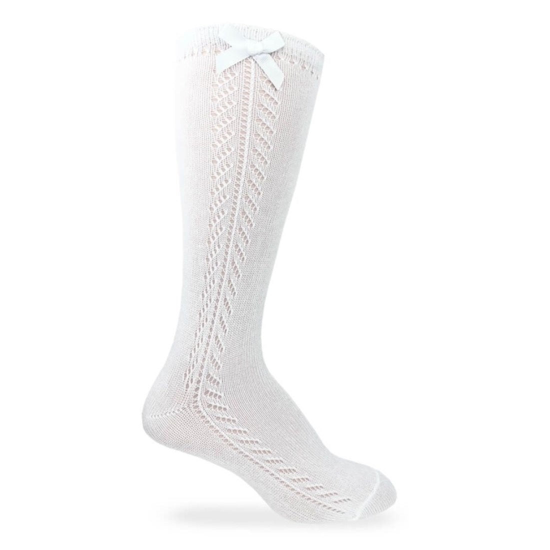 Knee High Socks w/Bow