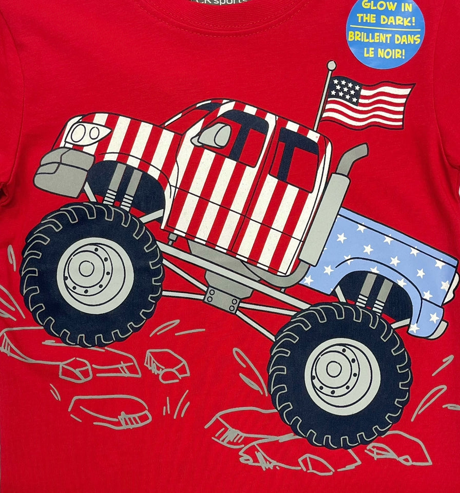Americana Monster Truck Tee