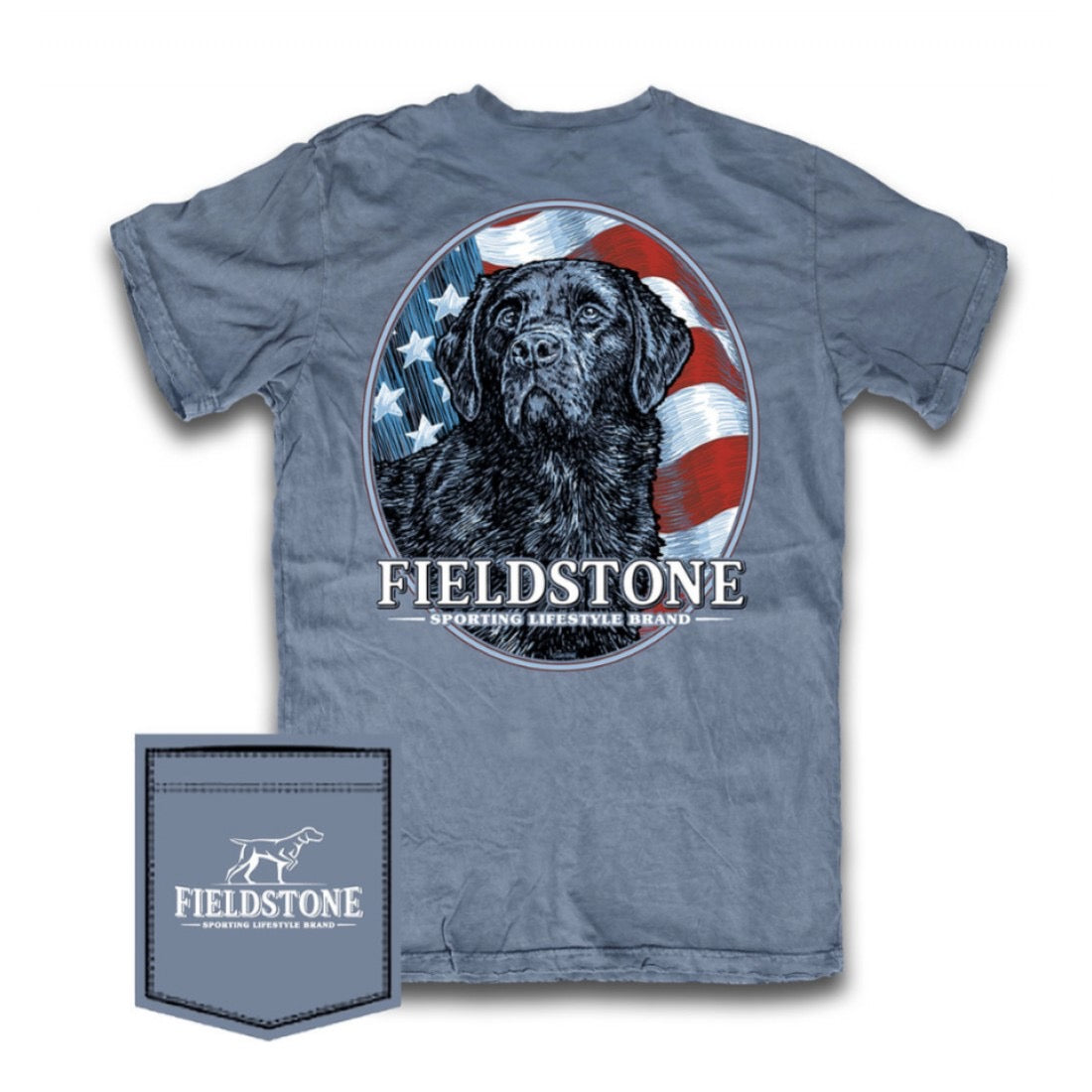 Lab Dog USA Tee