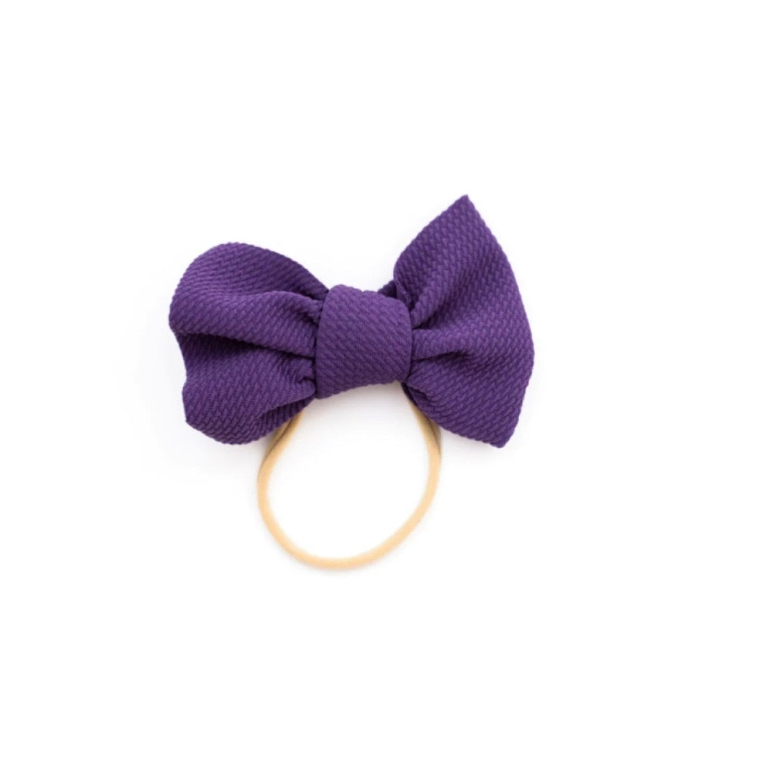Purple Chandler Bow on Nylon