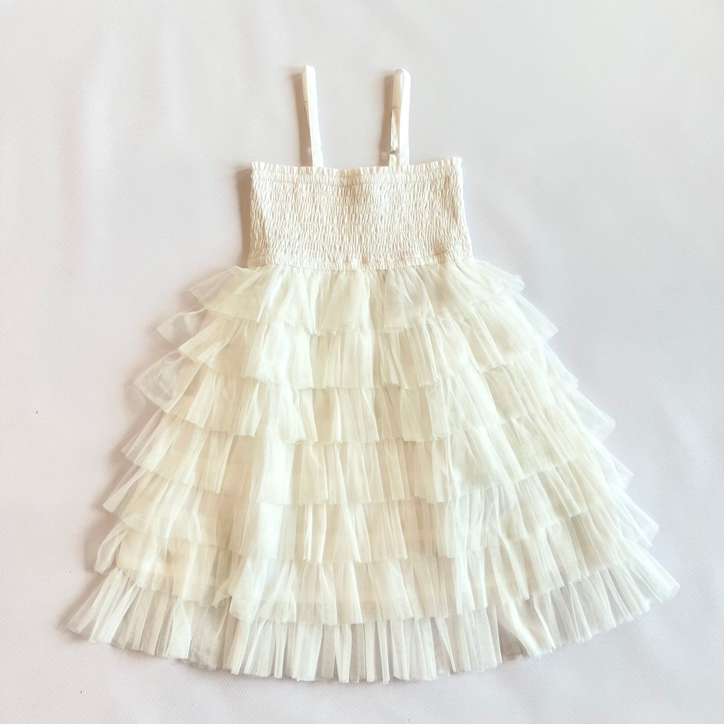 White Tulle Dress