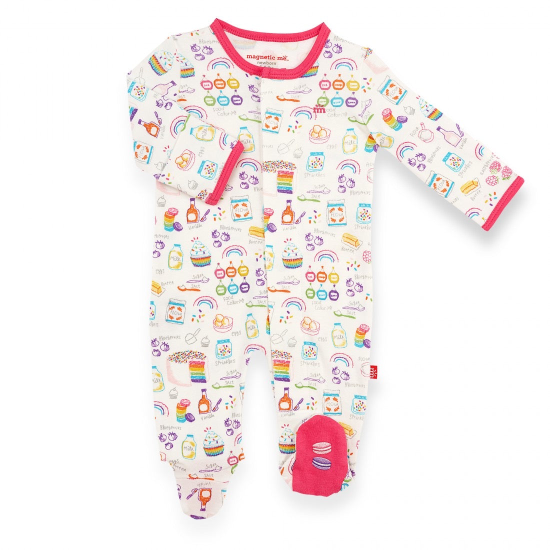 Rainbow Sprinkles Magnetic Footie