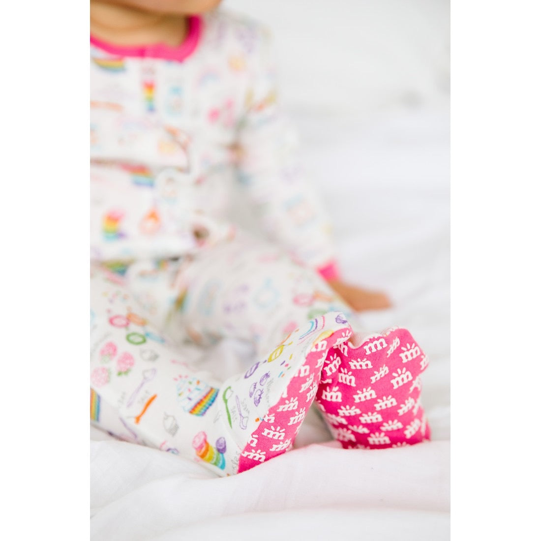 Rainbow Sprinkles Magnetic Footie