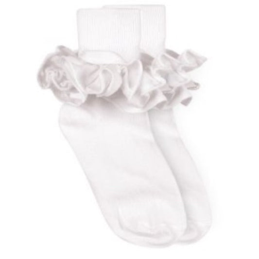 Ruffle Lace Socks