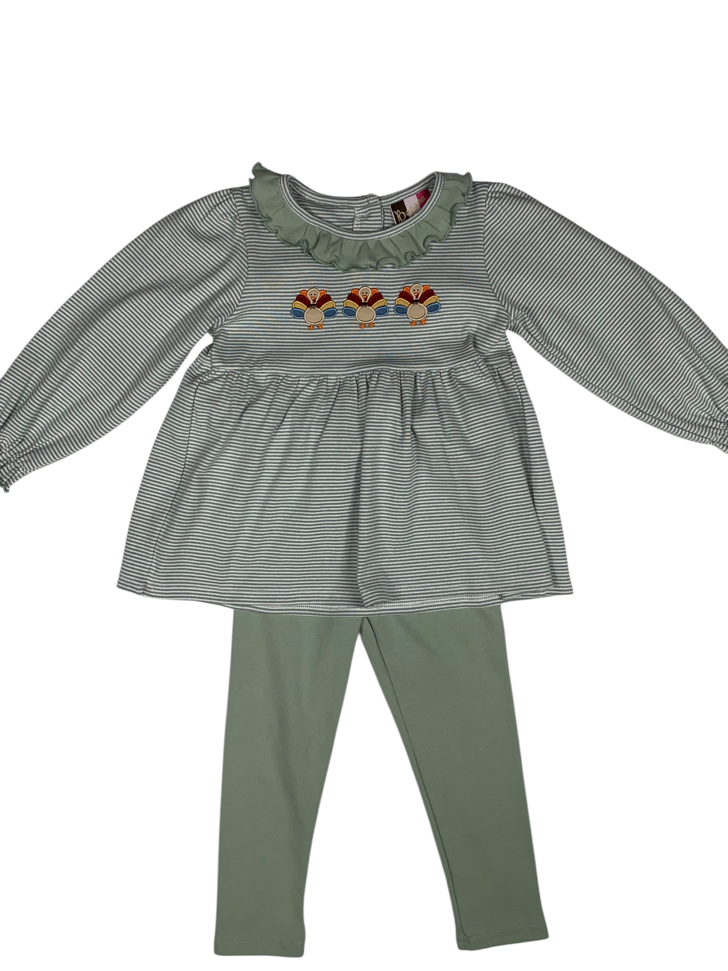 Turkey Appliqué Legging Set