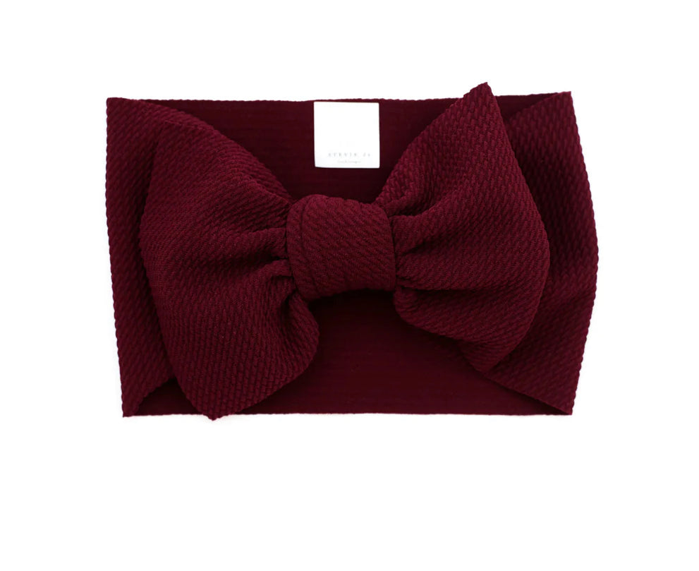 Stevie J Headwraps-Maroon