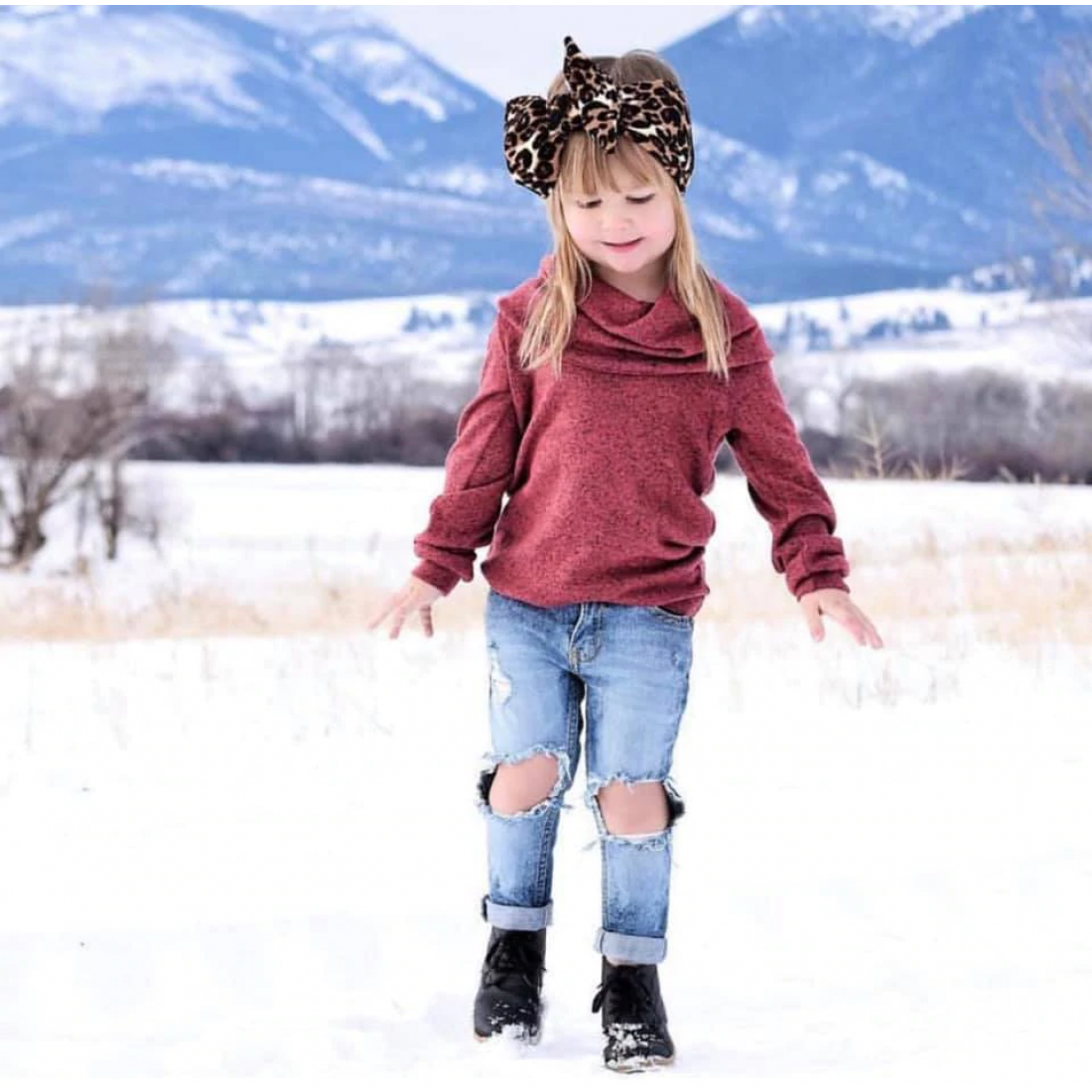 Stevie J Headwraps-Leopard