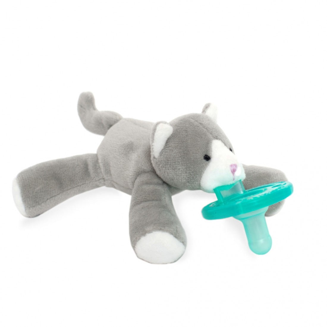 Wubbanub Pacifiers-Grey Kitten