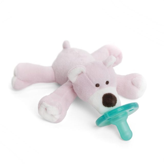 Wubbanub Pacifiers-Bear Pink