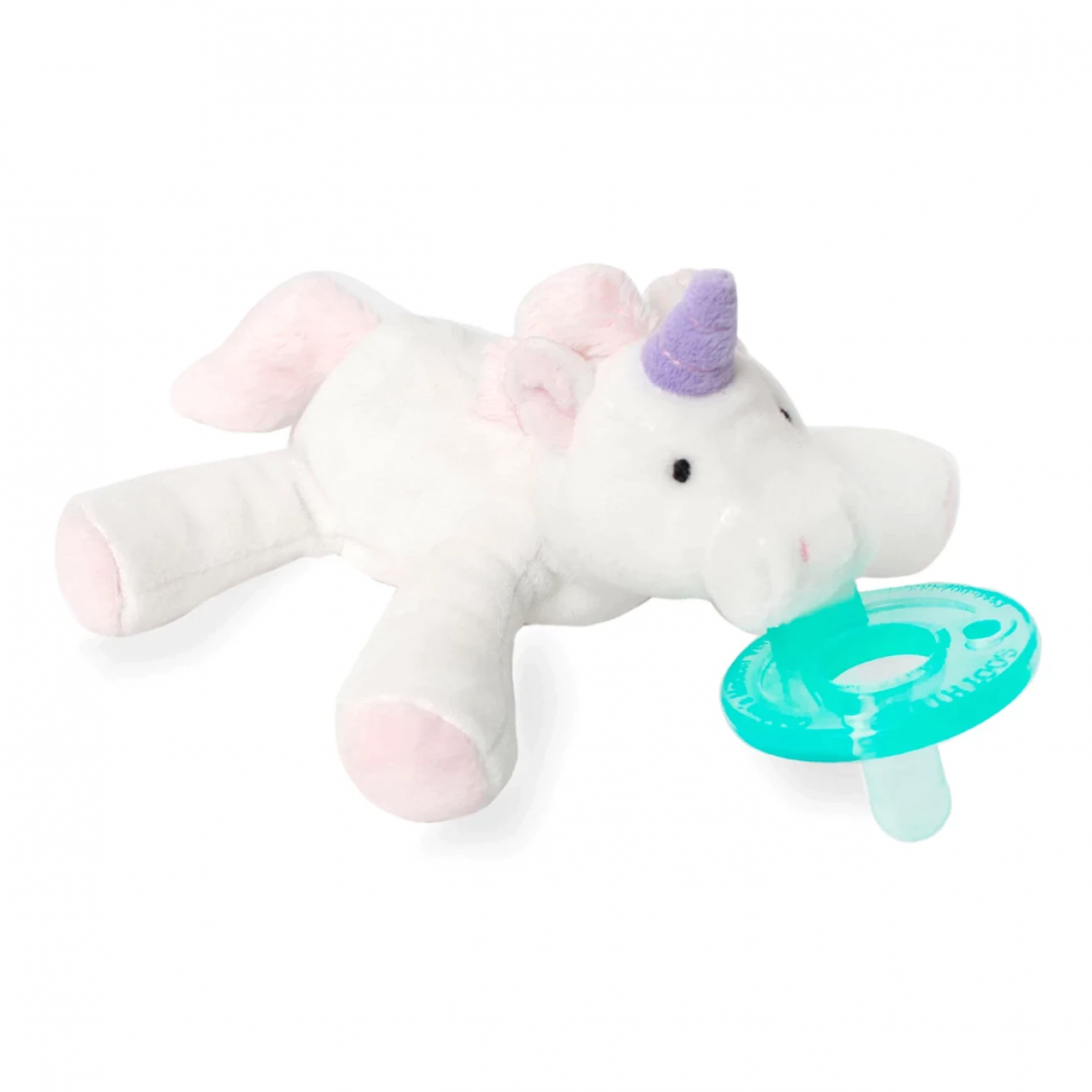 Wubbanub Pacifiers-White Unicor