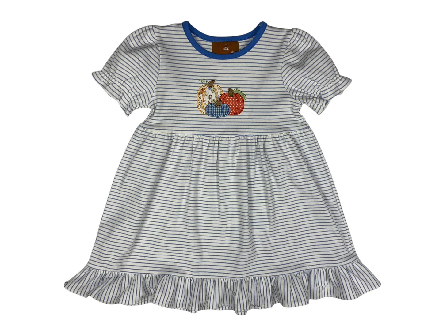 Pumpkin Appliqué Dress