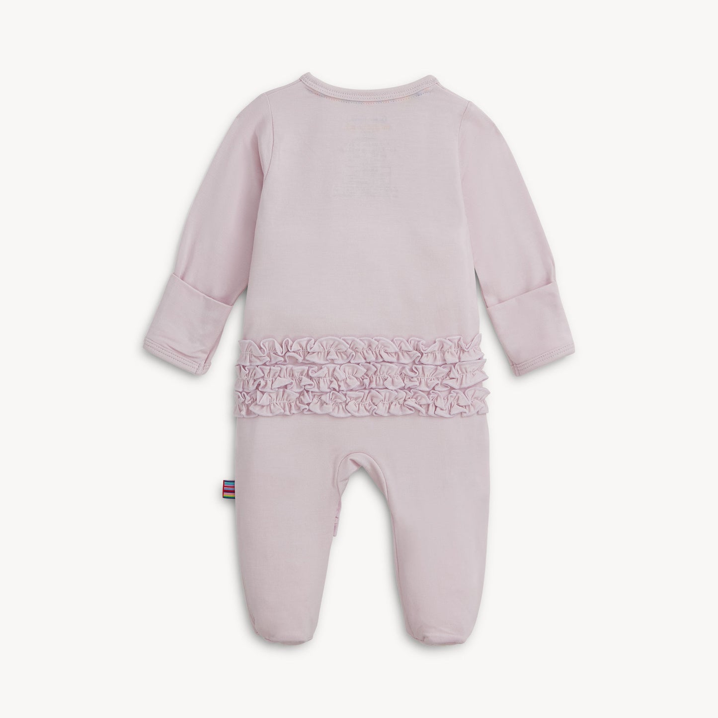 Grape Ice Modal Ruffle Footie