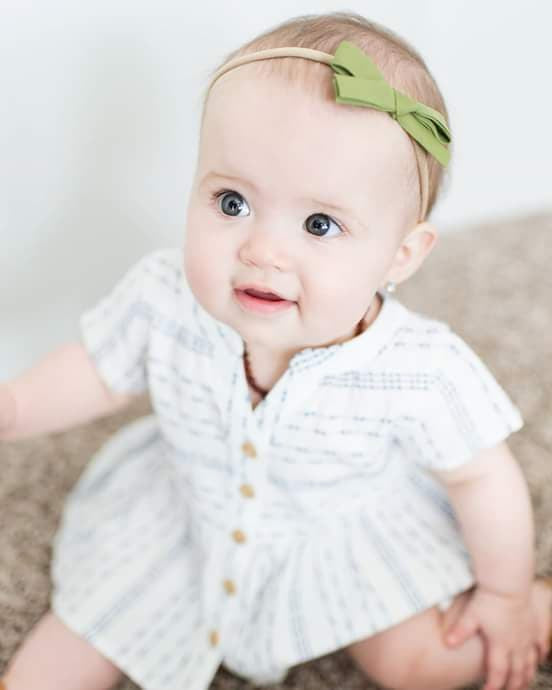 Amber Teething Necklace-Lt cherry Unpolished