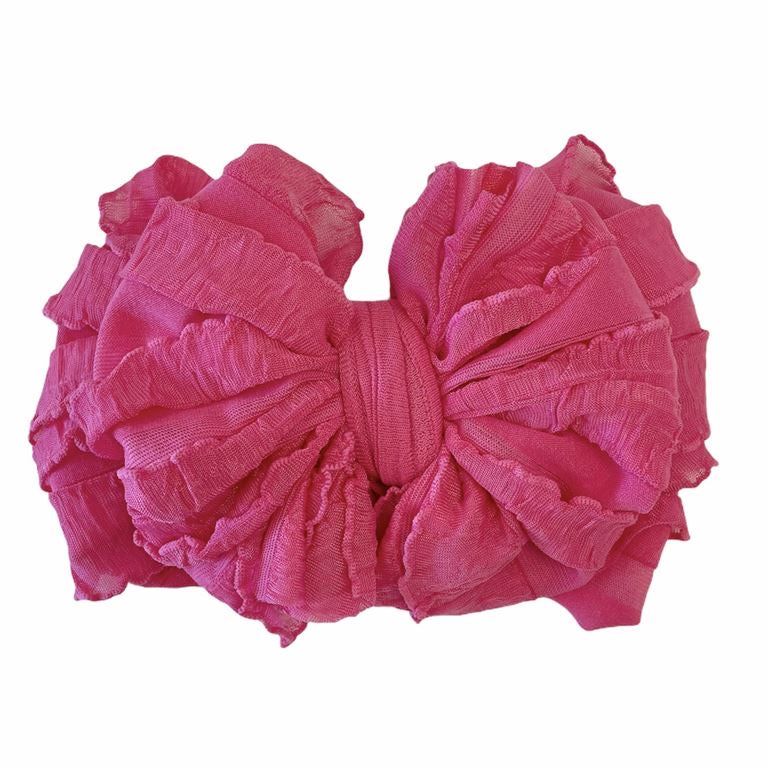 In Awe Headbands-Hot Pink