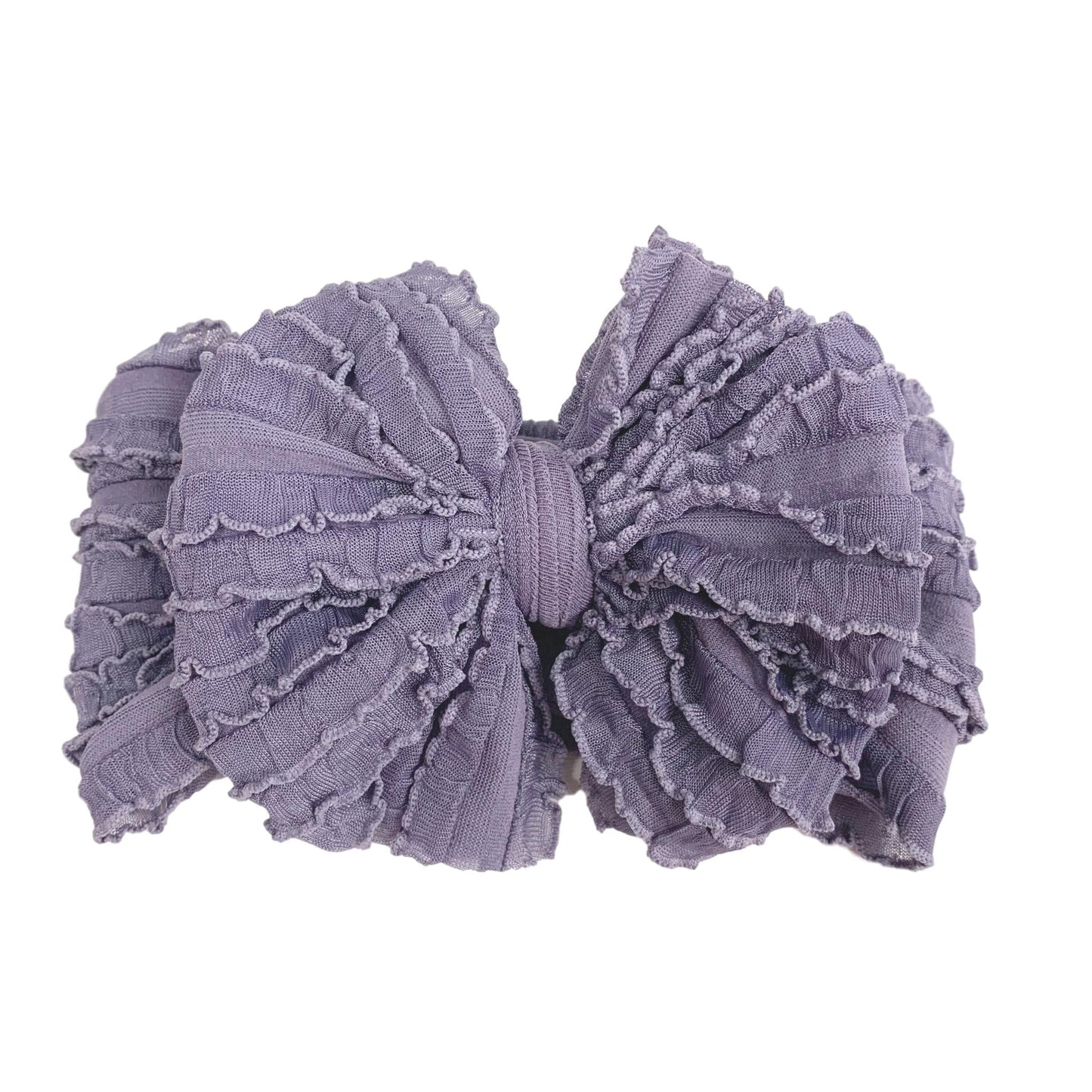In Awe Headbands-Steel Lavender