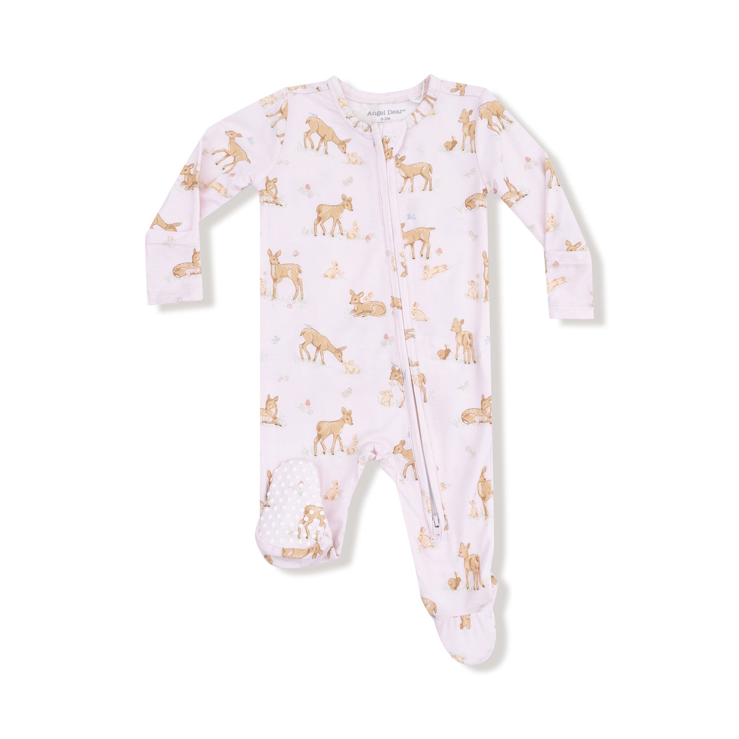 Little Fawn Ruffle Footie