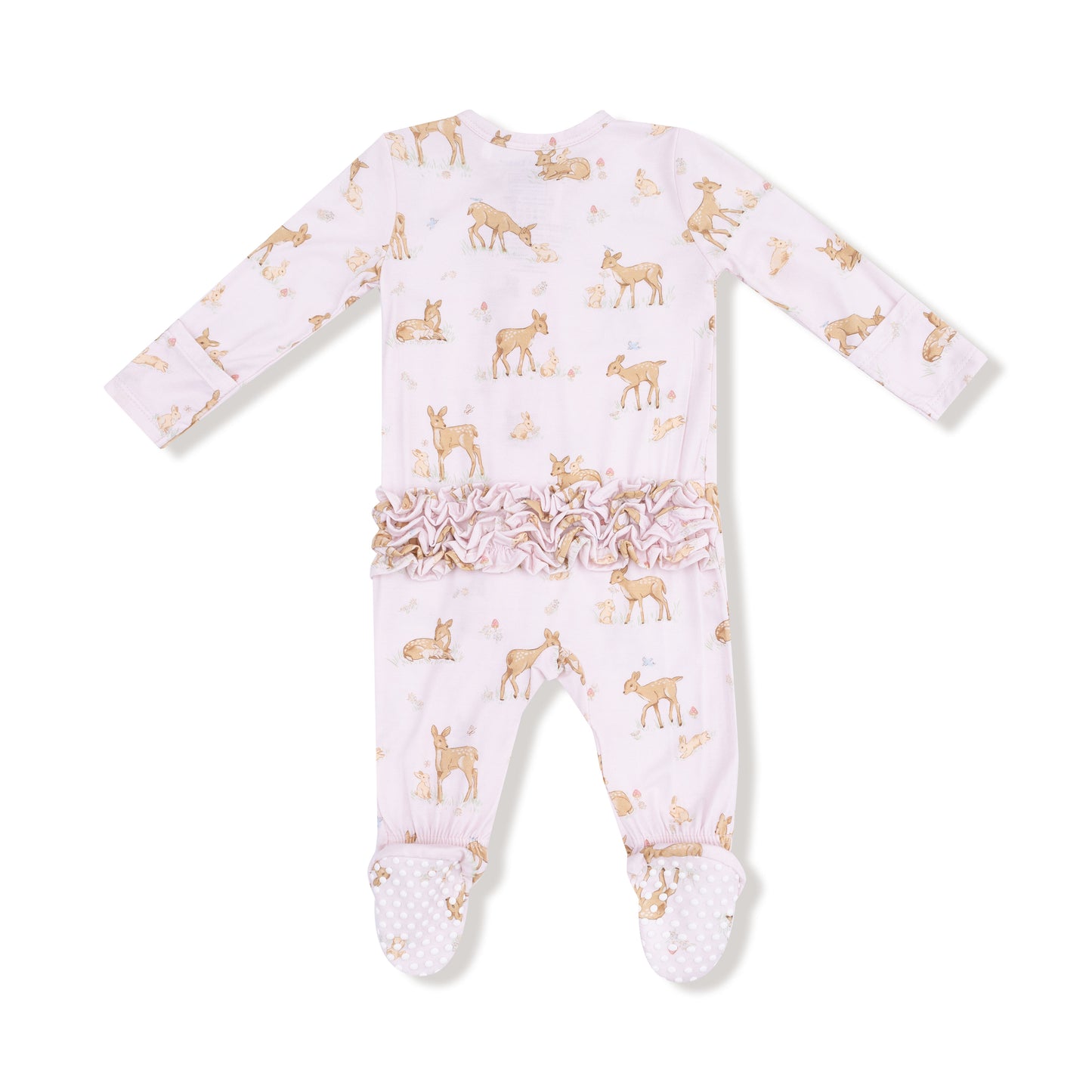 Little Fawn Ruffle Footie