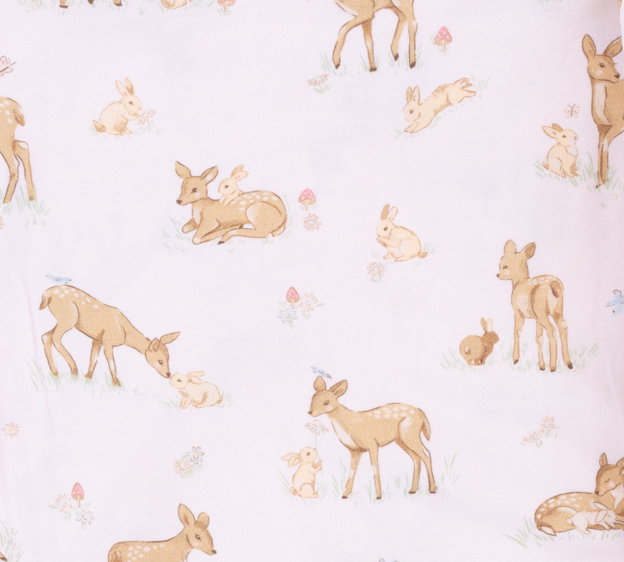Little Fawn Ruffle Footie