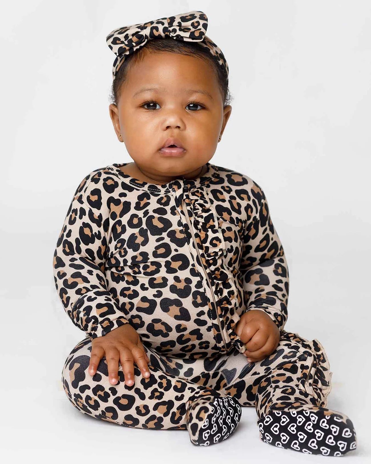Kiara Ruffled Footie