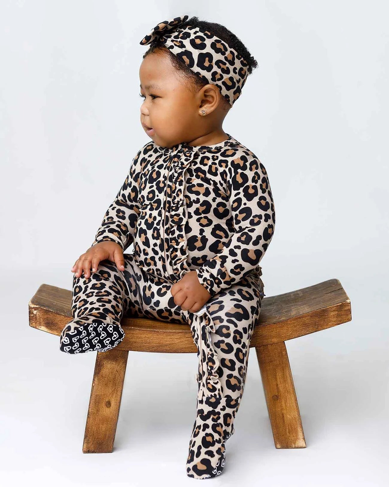 Kiara Ruffled Footie