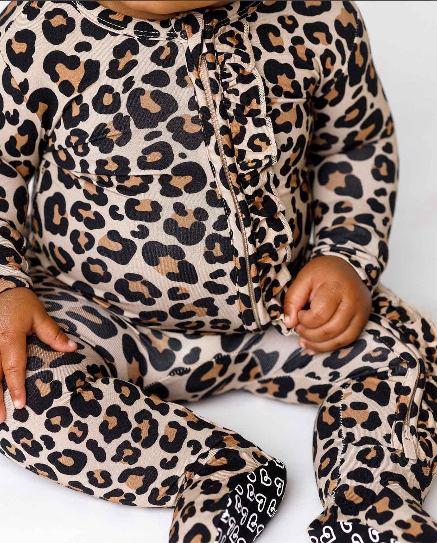Kiara Ruffled Footie
