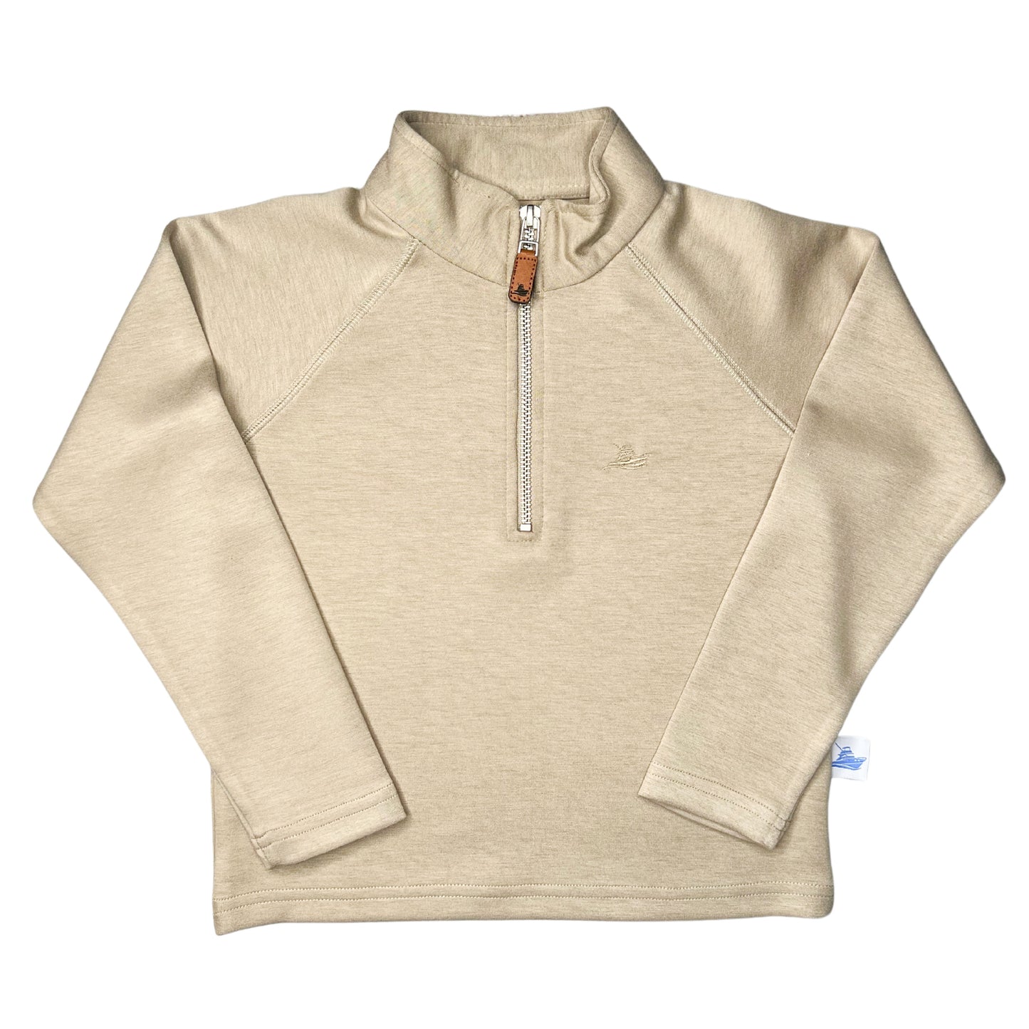 1/2 Zip Pullover-Khaki