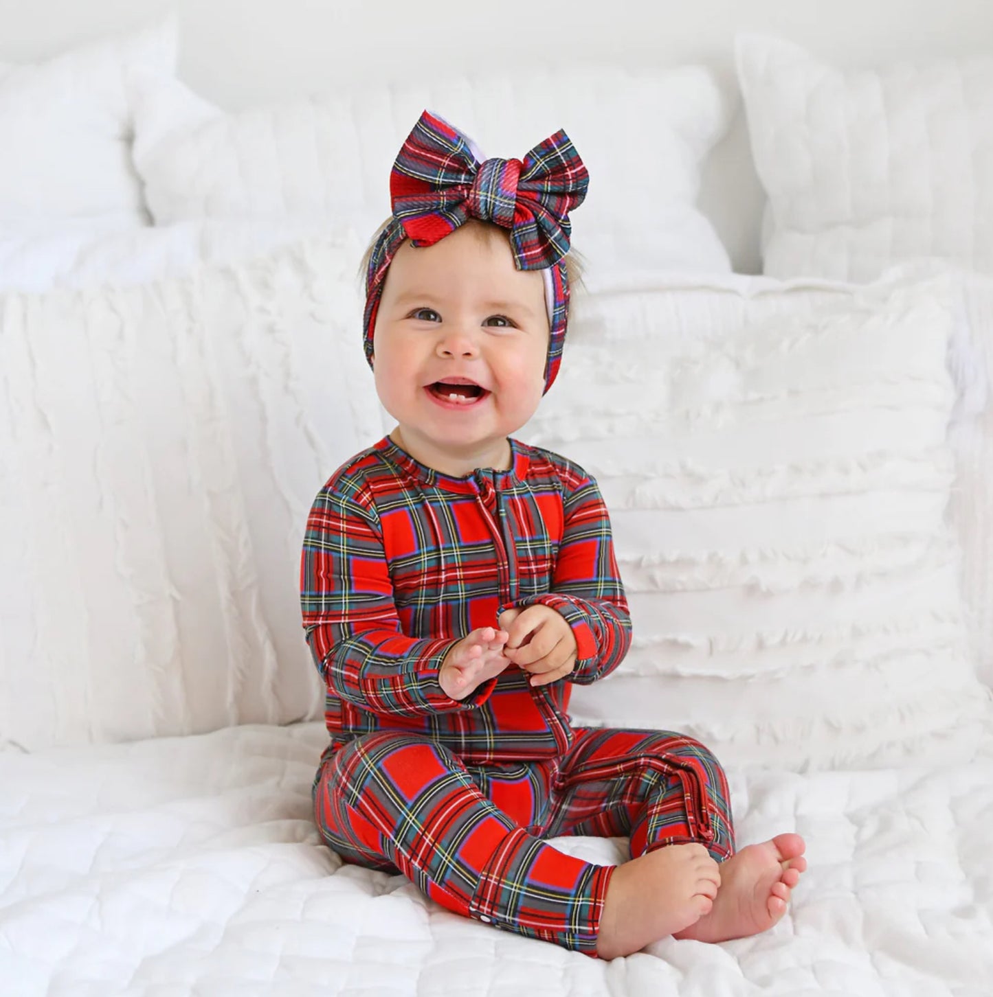 Holland Plaid Headwrap