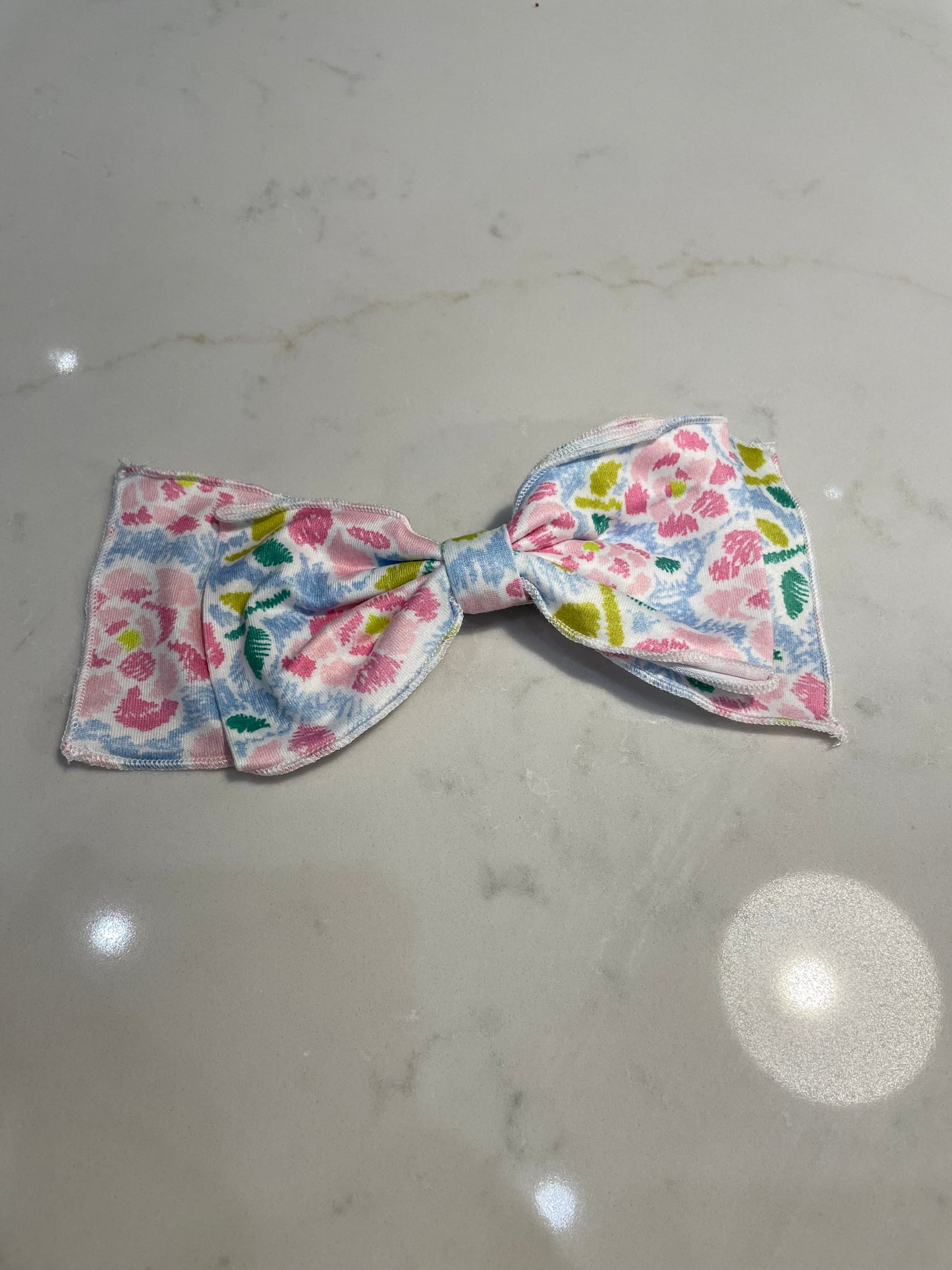 Pink Scribble Hair Accessories