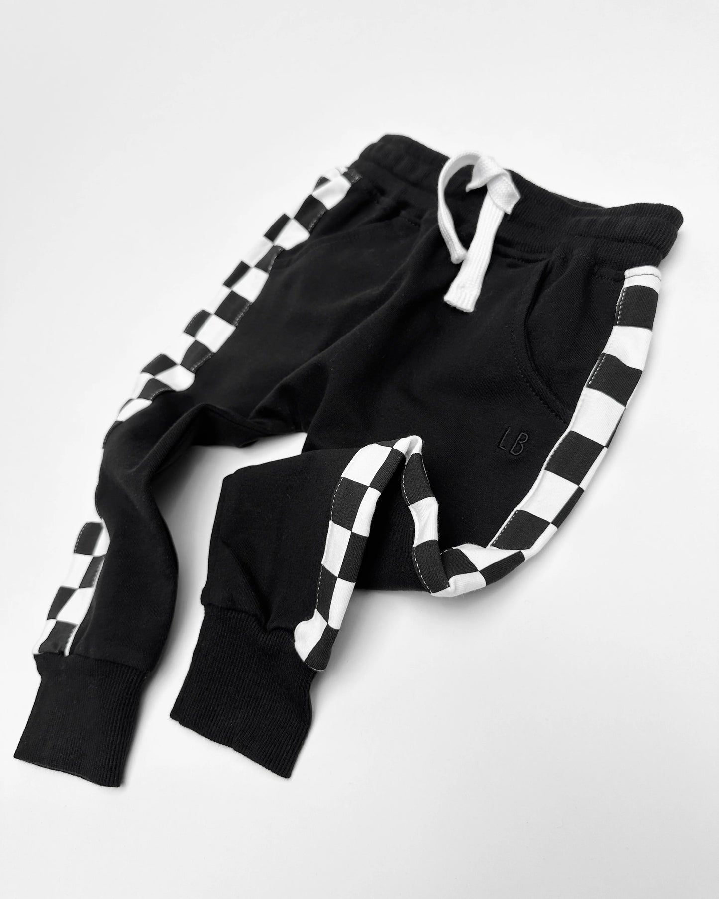Stripe Checkered Jogger
